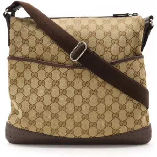 Pre-owned Canvas gucci-bags , female, Sizes: ONE SIZE - Gucci Vintage - Modalova