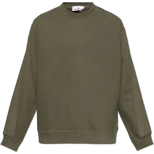 Sweatshirt mit Logo , Herren, Größe: S - Stone Island - Modalova