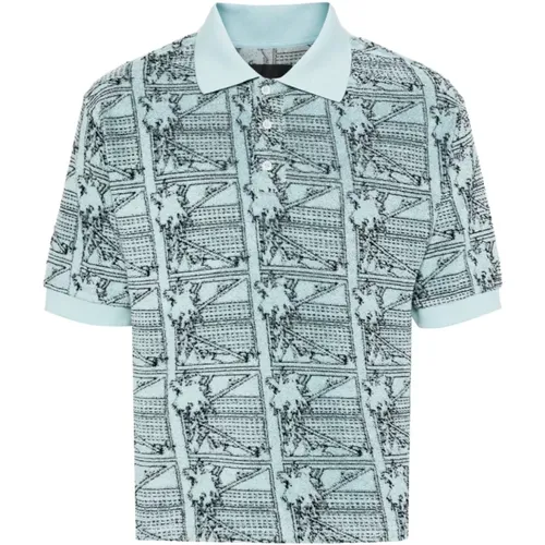 Graphic Terry Polo Shirt , male, Sizes: XL - Rassvet - Modalova