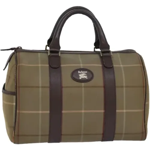 Pre-owned Canvas Handtaschen , Damen, Größe: ONE Size - Burberry Vintage - Modalova