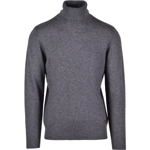 Wollkaschmir Pullover , Herren, Größe: L - Gianni Lupo - Modalova