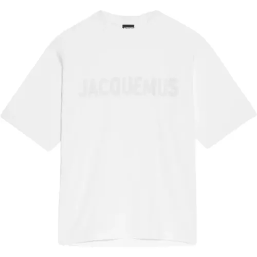 T-Shirt im Surrealismus-Stil , Damen, Größe: XS - Jacquemus - Modalova