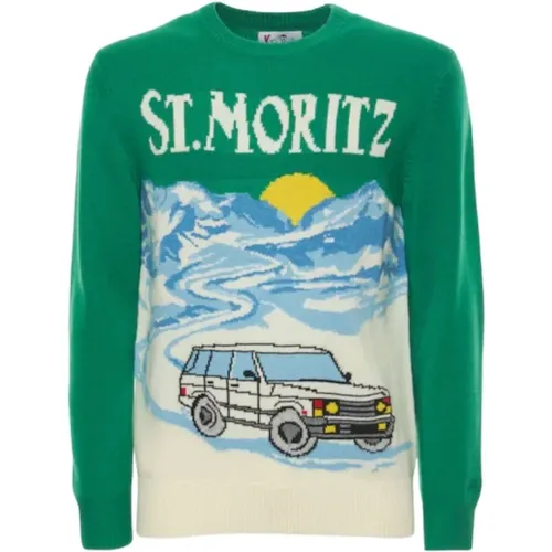 Bestickter Wollpullover - MC2 Saint Barth - Modalova