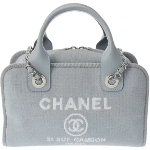 Pre-owned Canvas chanel-bags , female, Sizes: ONE SIZE - Chanel Vintage - Modalova