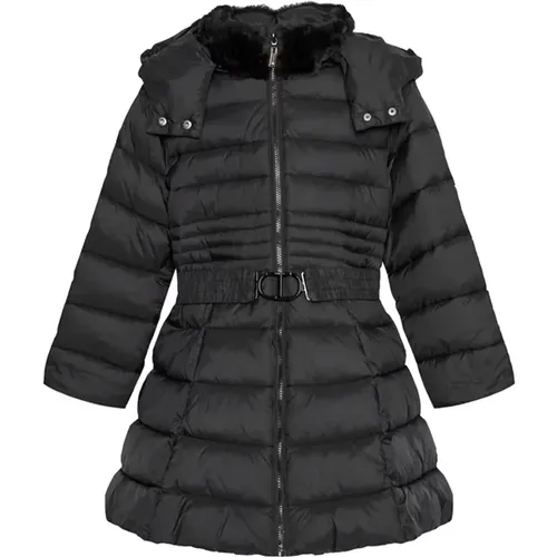 Lange gesteppte Jacke mit Gürtel - Twinset - Modalova