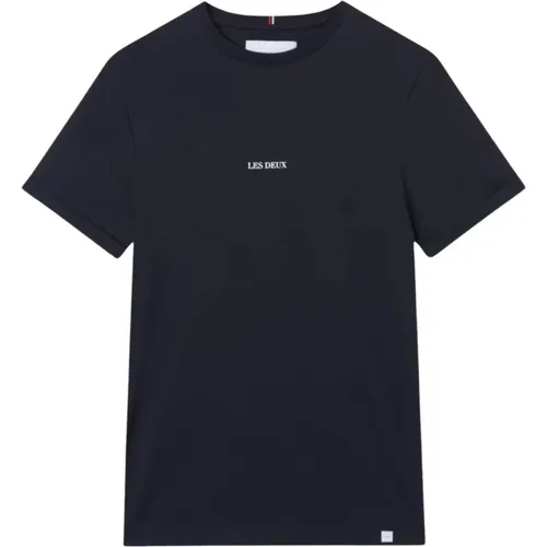 Lens Crewneck T-shirt Les Deux - Les Deux - Modalova