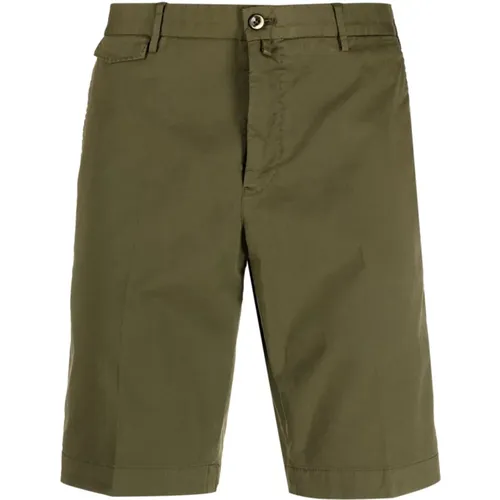 Cotton Shorts with Button Closure , male, Sizes: L - PT Torino - Modalova