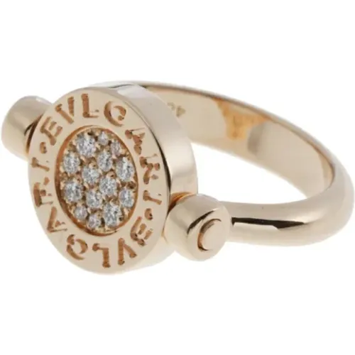 Pre-owned Rose Gold rings , female, Sizes: ONE SIZE - Bvlgari Vintage - Modalova