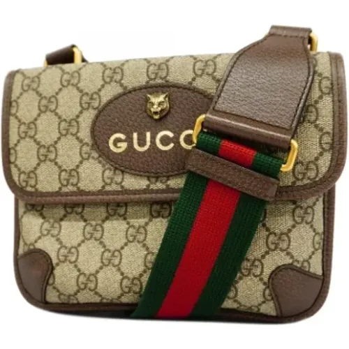 Pre-owned Leather shoulder-bags , female, Sizes: ONE SIZE - Gucci Vintage - Modalova