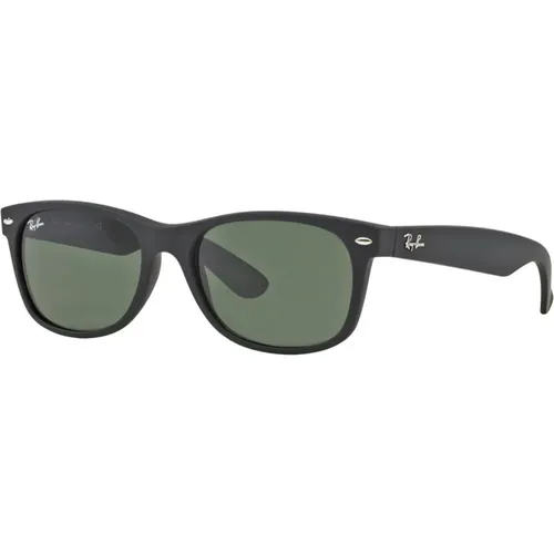 Neue Wayfarer Sonnenbrille in Schwarz mit grünen Gläsern , unisex, Größe: 55 MM - Ray-Ban - Modalova