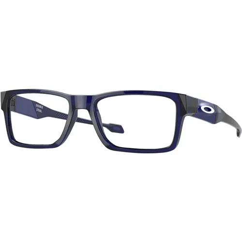 Double Steal Eyewear Frames Polished Ice , Herren, Größe: 46 MM - Oakley - Modalova