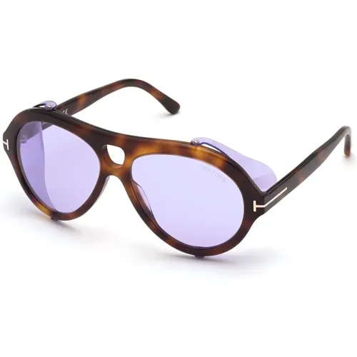 Stylische Sonnenbrille für einen Blickfang-Look , unisex, Größe: 60 MM - Tom Ford - Modalova