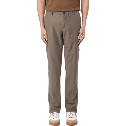 Slacks Pants , male, Sizes: W34, W35 - Incotex - Modalova