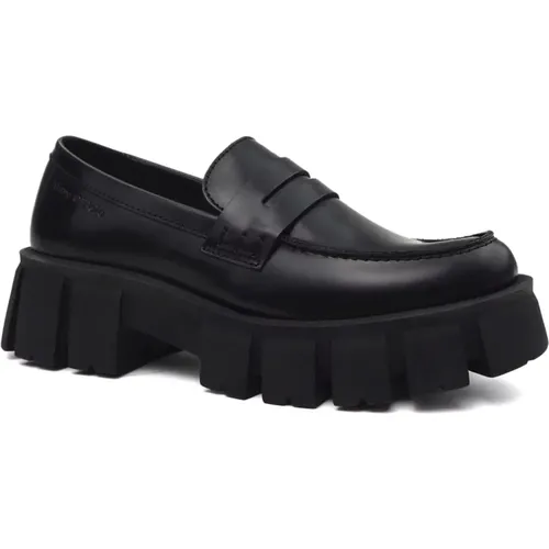 Schwarze Loafers für Damen , Damen, Größe: 41 EU - Marc O'Polo - Modalova