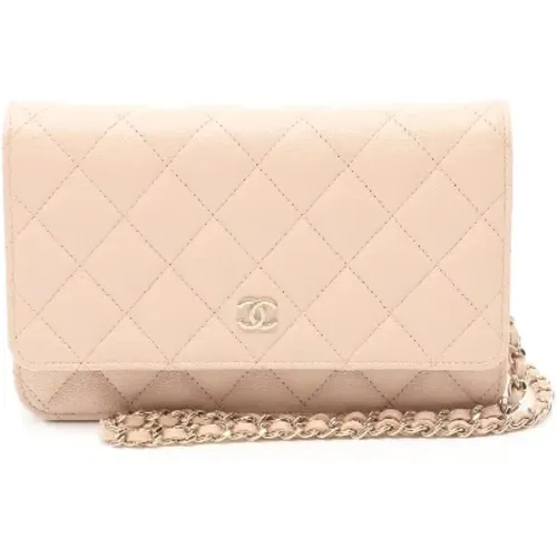 Pre-owned Leather chanel-bags , female, Sizes: ONE SIZE - Chanel Vintage - Modalova