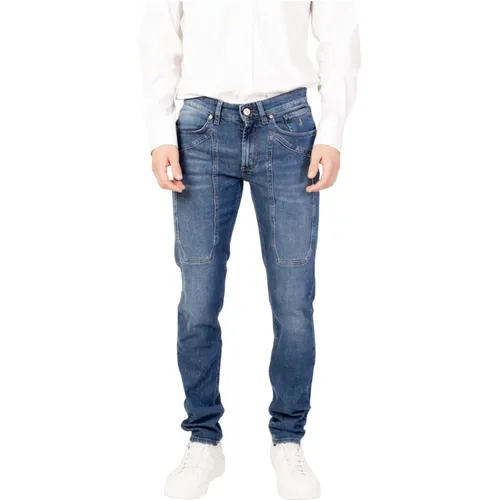 Mittelblaue Denim Jeans für Herren - Jeckerson - Modalova