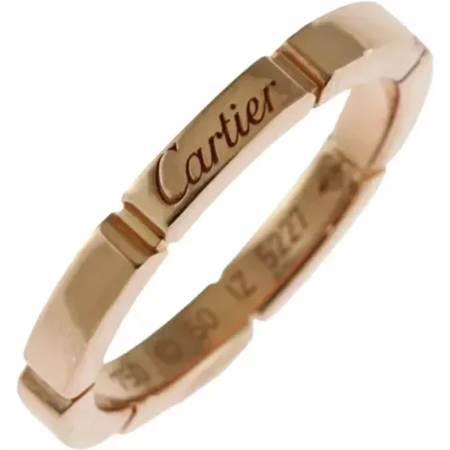 Pre-owned Rose Gold rings , female, Sizes: ONE SIZE - Cartier Vintage - Modalova