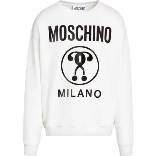 Cotton Stylish Sweatshirt , male, Sizes: L - Moschino - Modalova