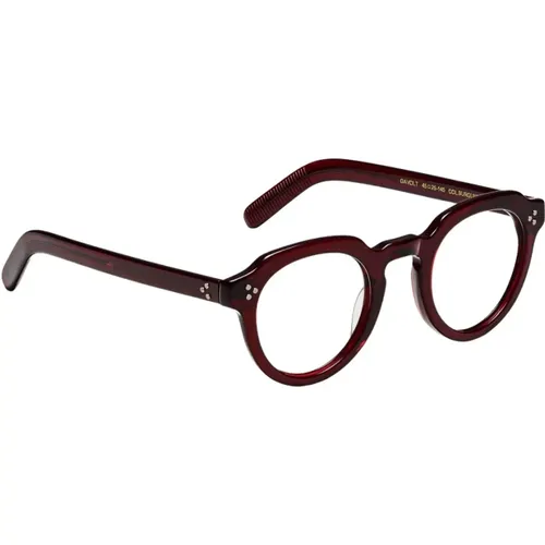Gavolt OPT Burgundy Optical Frame,Klare Optische Brille Schildpatt Stil,GAVOLT OPT Dark Optical Frame - Moscot - Modalova