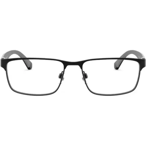 Clairsemé Ea1105 Metal Glasses , male, Sizes: ONE SIZE - Emporio Armani - Modalova