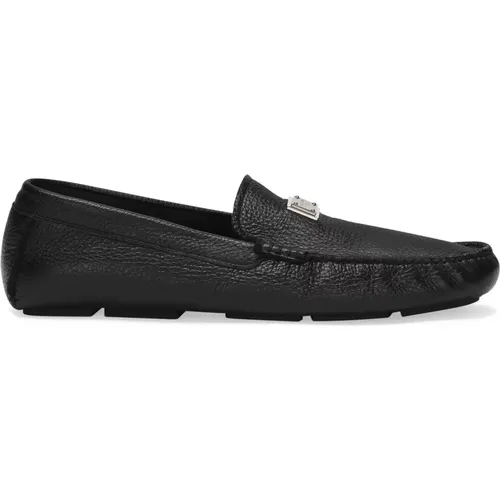 Flat shoes , male, Sizes: 11 UK, 8 1/2 UK, 10 UK, 9 UK - Dolce & Gabbana - Modalova