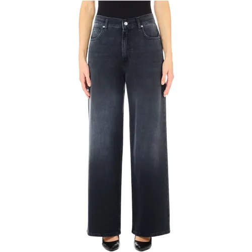 Baggy Wide Leg Jeans für Frauen , Damen, Größe: W24 - Liu Jo - Modalova