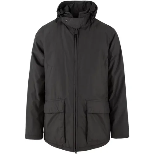 Boot Parka Mantel in Grau/Blau , Herren, Größe: 2XL - Aspesi - Modalova