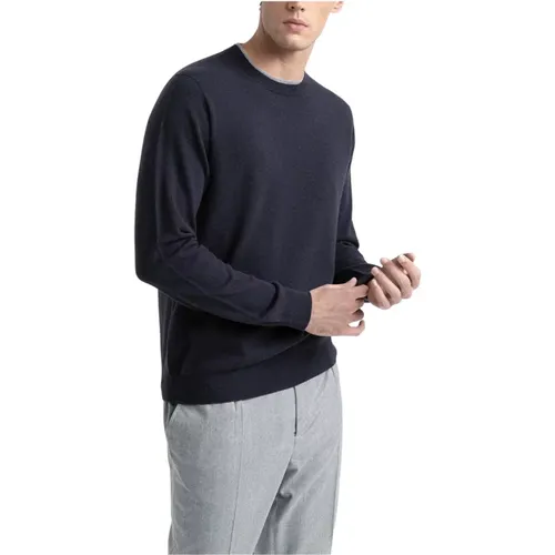 Woll-, Seiden- und Kaschmirgarn Pullover , Herren, Größe: 3XL - PESERICO - Modalova