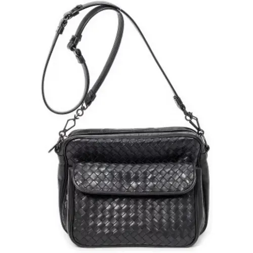 Pre-owned Leather shoulder-bags , female, Sizes: ONE SIZE - Bottega Veneta Vintage - Modalova