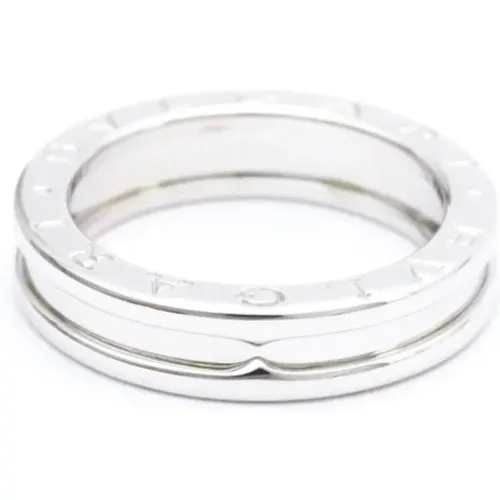 Pre-owned White Gold rings , female, Sizes: ONE SIZE - Bvlgari Vintage - Modalova