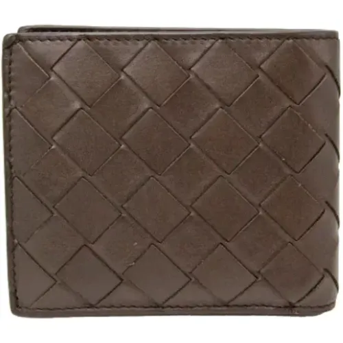 Pre-owned Leather wallets , female, Sizes: ONE SIZE - Bottega Veneta Vintage - Modalova