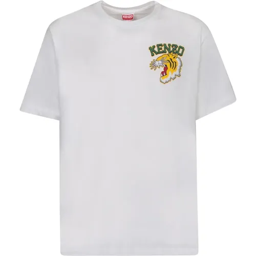 Jungle Print T-Shirt , male, Sizes: L, S - Kenzo - Modalova