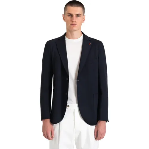 Eleganter Blazer mit Stretch-Material , Herren, Größe: XL - Mulish - Modalova