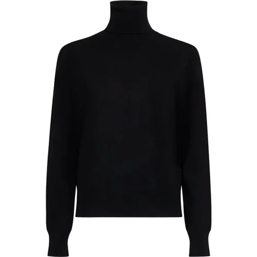 Schwarze Pullover Kollektion , Damen, Größe: L - P.A.R.O.S.H. - Modalova