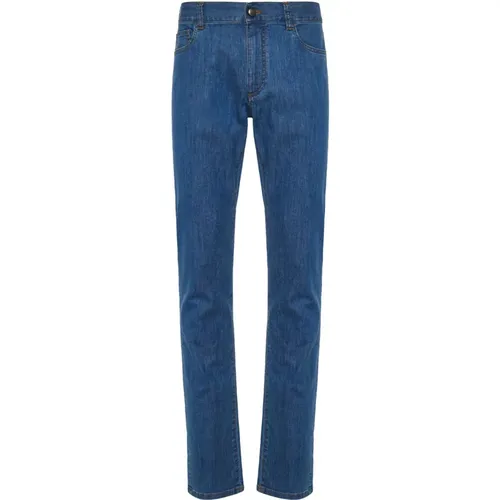 Jeans , male, Sizes: XL, L, 3XL, 2XL - Canali - Modalova