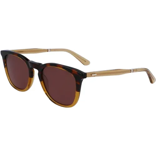 Havana Bronze/Brown Sunglasses , unisex, Sizes: 51 MM - Calvin Klein - Modalova