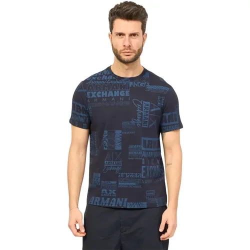 T-Shirts , male, Sizes: XL, M, L - Armani Exchange - Modalova
