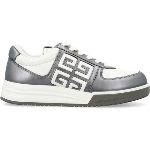 Women's Shoes Sneakers White/silvery Ss24 , female, Sizes: 6 UK, 2 UK, 3 UK, 4 UK - Givenchy - Modalova