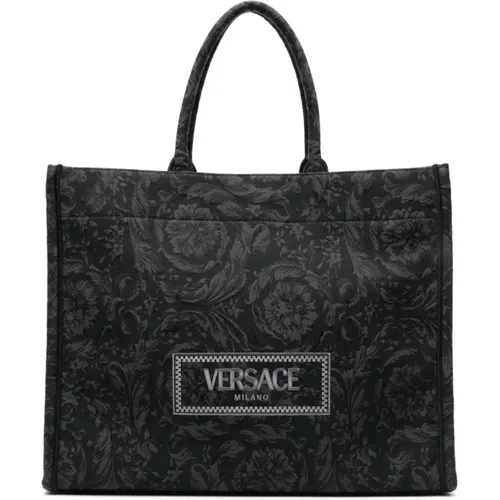 Schwarze Oro Taschen Versace - Versace - Modalova