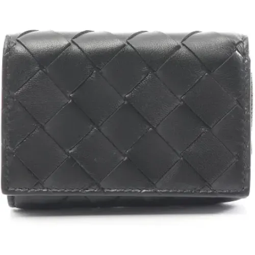 Pre-owned Leather wallets , female, Sizes: ONE SIZE - Bottega Veneta Vintage - Modalova