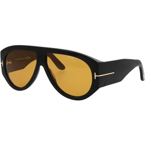 Bronson Sonnenbrille für stilvollen Sonnenschutz,Herren Sonnenbrille Frühling/Sommer Kollektion Acetat - Tom Ford - Modalova