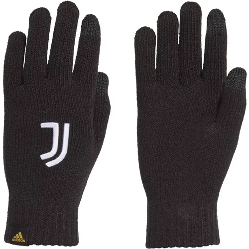 Juve Handschuhe Schwarz/Weiß Wintersaison , Herren, Größe: XL - Adidas - Modalova