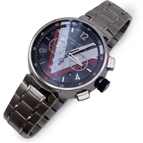 Pre-owned Stainless Steel watches , male, Sizes: ONE SIZE - Louis Vuitton Vintage - Modalova