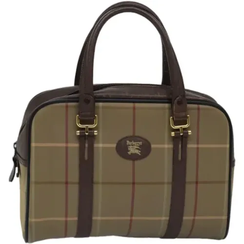 Pre-owned Canvas Handtaschen , Damen, Größe: ONE Size - Burberry Vintage - Modalova