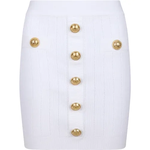 Mini Skirt , female, Sizes: XS - Balmain - Modalova