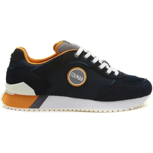 Blaue Sneakers Travis Sport Colors , Herren, Größe: 41 EU - Colmar - Modalova