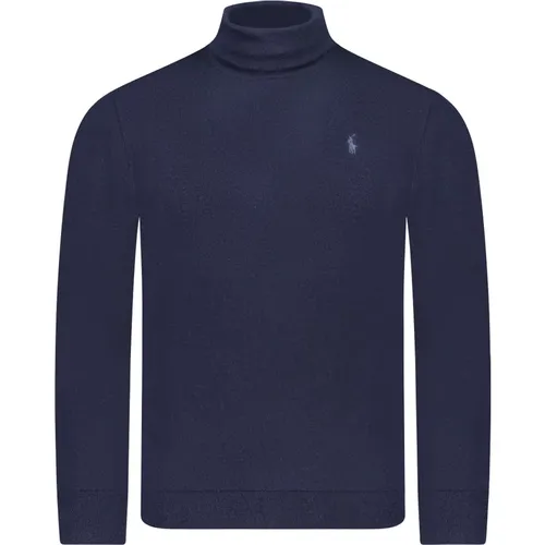 Blaue Woll-Polo-Pullover - Polo Ralph Lauren - Modalova