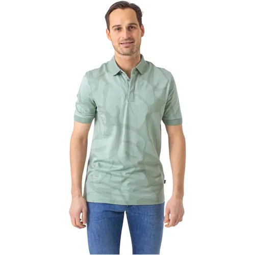 Printed Polo Shirts , male, Sizes: M - Hugo Boss - Modalova