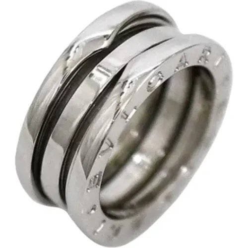 Pre-owned Silver rings , female, Sizes: ONE SIZE - Bvlgari Vintage - Modalova