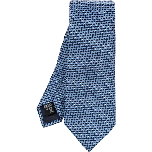 Gemusterte Krawatte , Herren, Größe: ONE Size - Giorgio Armani - Modalova